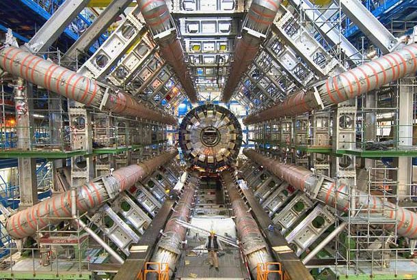 Image of CERN particle detector