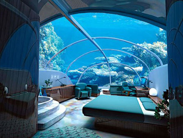The Reverse Aquarium – Poseidon Resort in Fiji