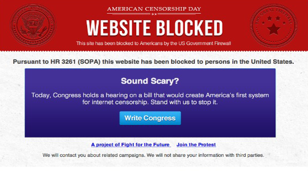 website blocked