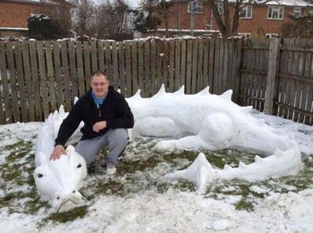 snow dragon