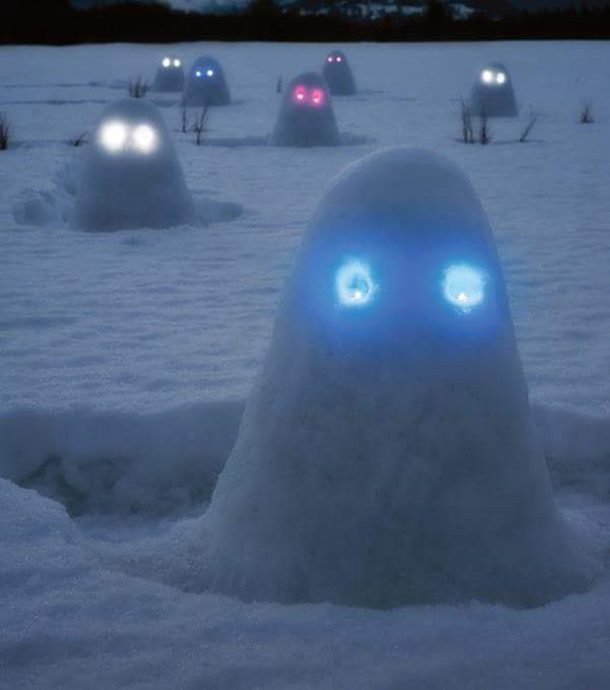snowmen glow
