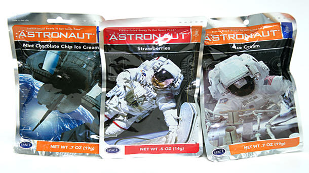 astronaut food