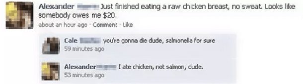 raw chicken