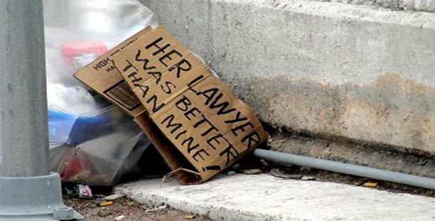 25 funny and clever homeless signs