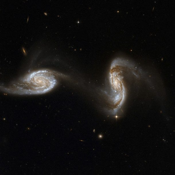 interacting galaxies