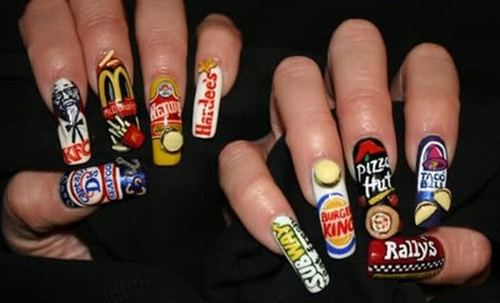 Fast food nails