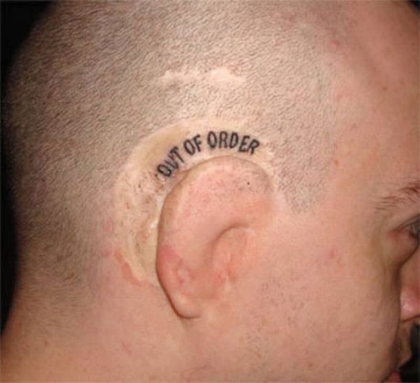 out of order tattoo