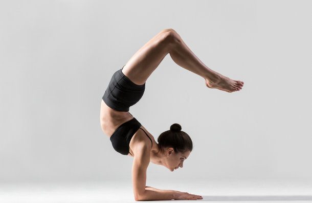 yoga scorpion