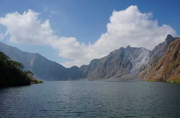 Lake Pinatubo from afar