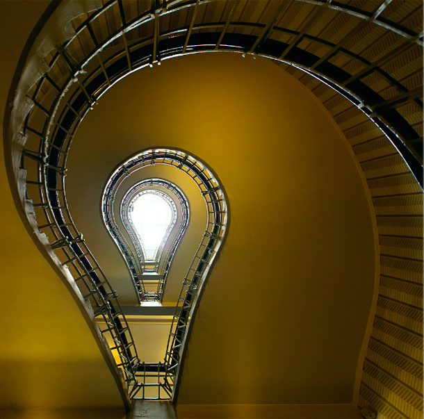 Lightbulb Staircase