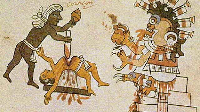 Teotihuacan sacrifice