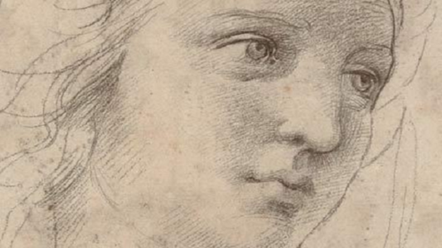 Raphael’s Head of a Muse