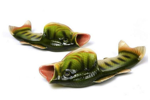 Fish shaped sandal
