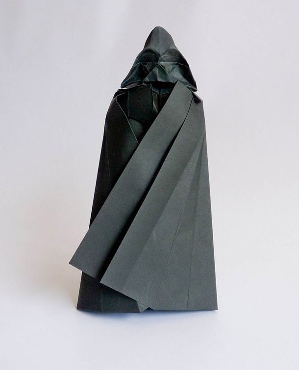 darth vader origami