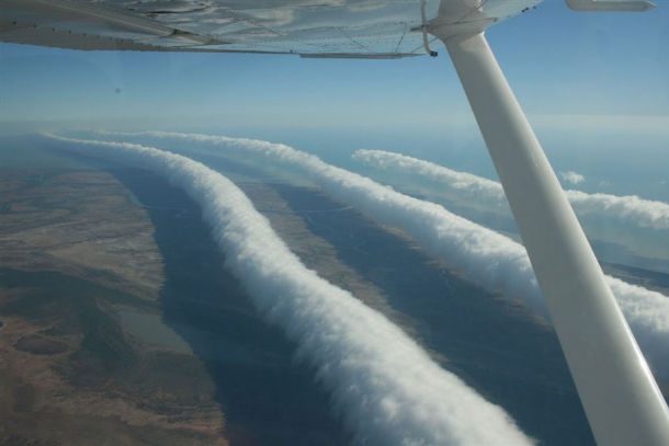 morning glory clouds