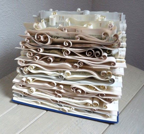 recycled books