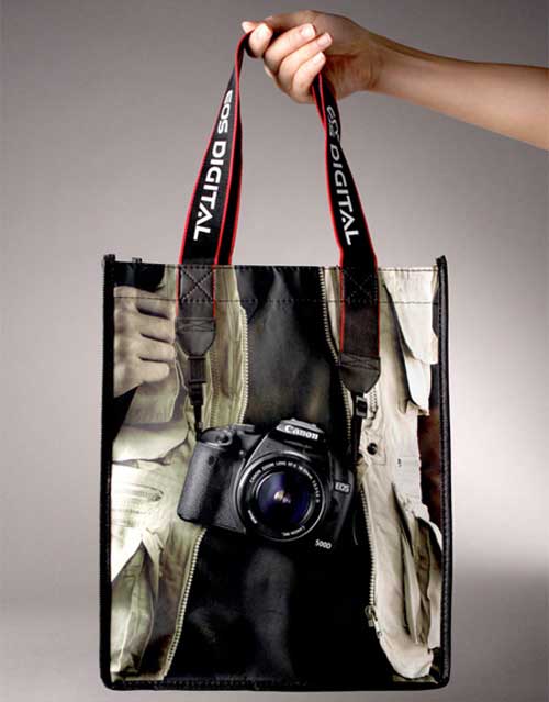 bag appears like camera bag