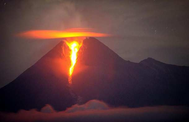 Mount Merapi Volcano – Indonesia (2010)