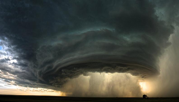 Supercell Thunderstorm - Montana (2009)