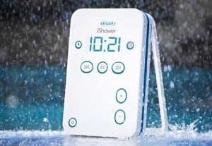 Ishower water-resistant bluetooth shower speaker