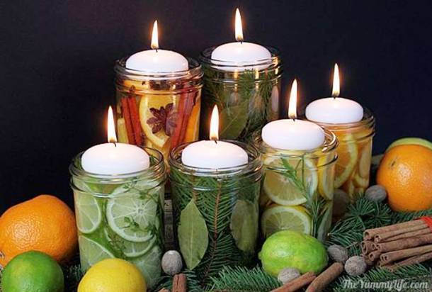 Naturally Scented Candles