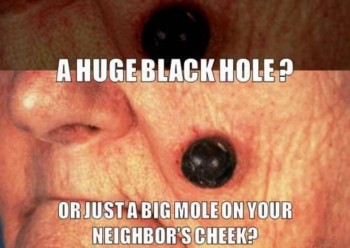Black Hole Mole Meme