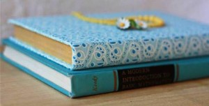 Fabric covered books