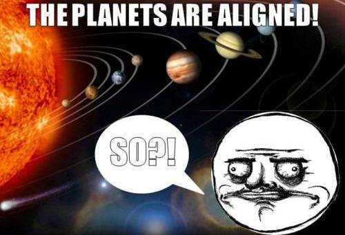 Planetary Alignment Meme