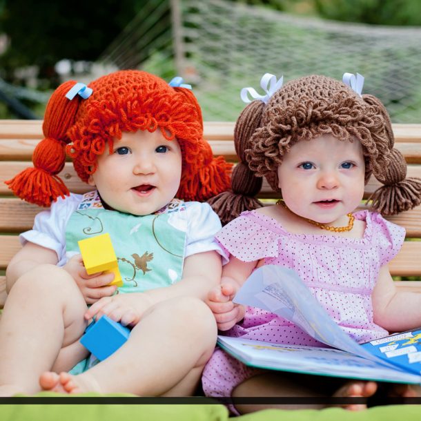 baby wigs on infant kids