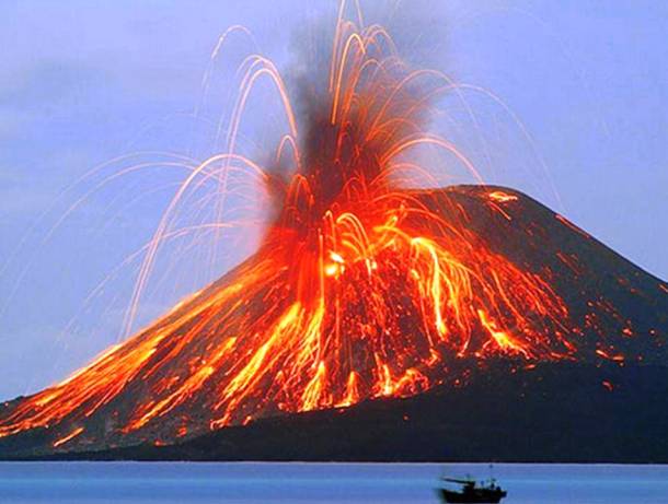 Mount Krakatoa, Indonesia