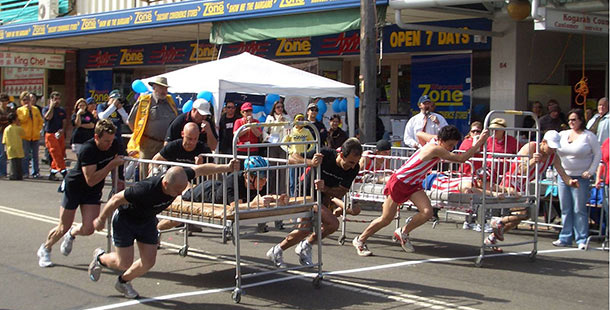bed race