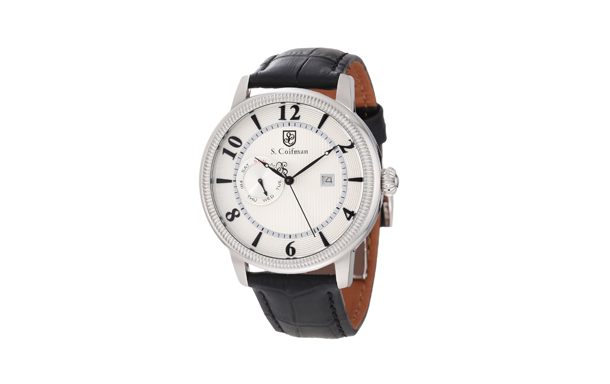 S. Coifman Men's Leather Watch