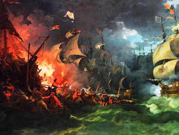The Battle of Gravelines: 1588