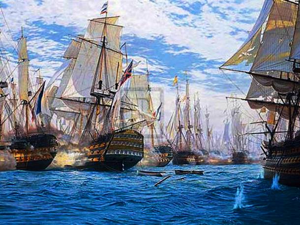The Battle of Trafalgar: 1805