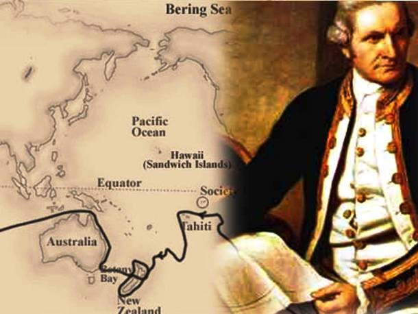 Explorations of Australia, New Zealand and North America (James Cook)