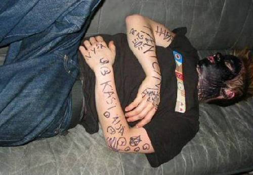 Never Fall Asleep at a Party