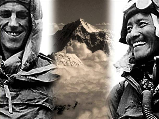 The First Men to Conquer Mt. Everest (Edmund Hillary and Tenzing Norgay)