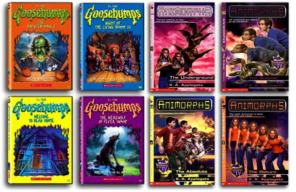 You Have a Collection of “Goosebumps” and “Animorphs”
