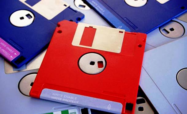 Saved Softcopy Files with 3.5-inch Floppy Disks