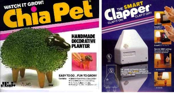 Remember Asking Your Parents for Chia Pet and Smart Clapper