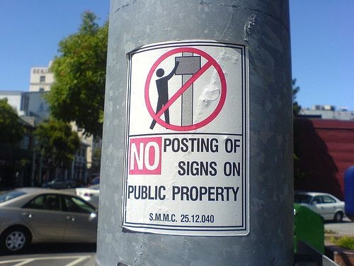 no posting