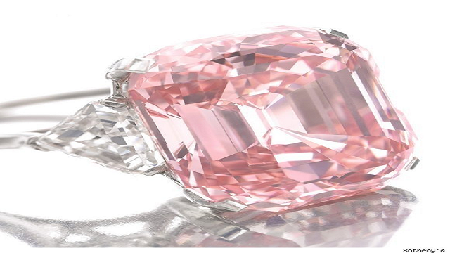 24.78 Carat Fancy Intense Pink Diamond Ring