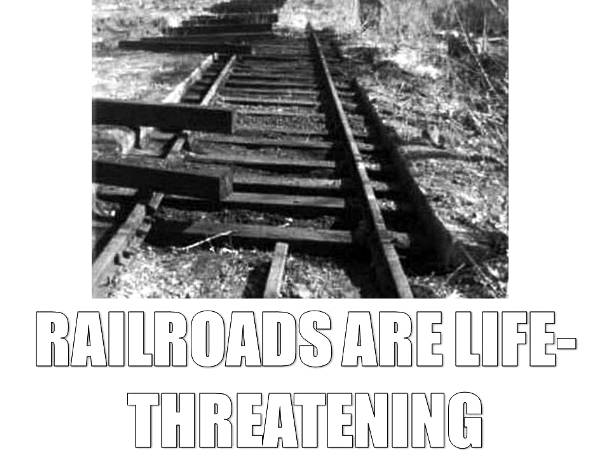 Railroads are Risky