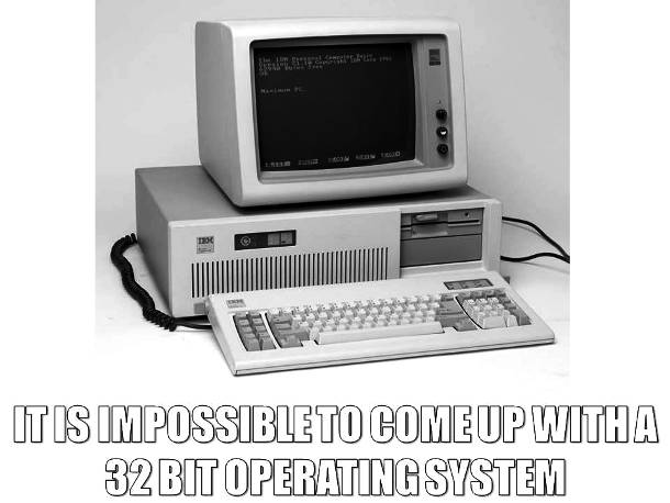 32 Bit Operating Systems