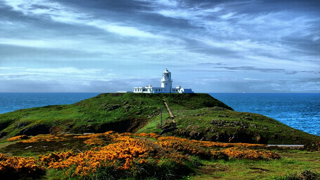 Strumble Head Lighthouse Pembrokeshire Wales