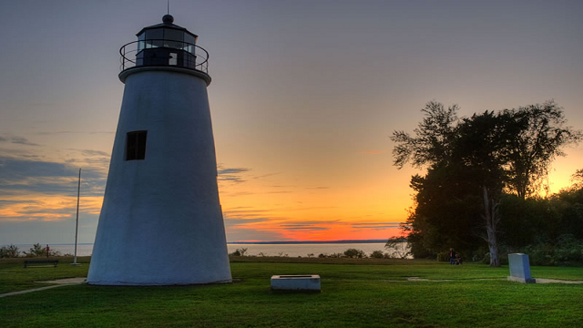 Turkey Point Lighthouse Chesapeake Bay