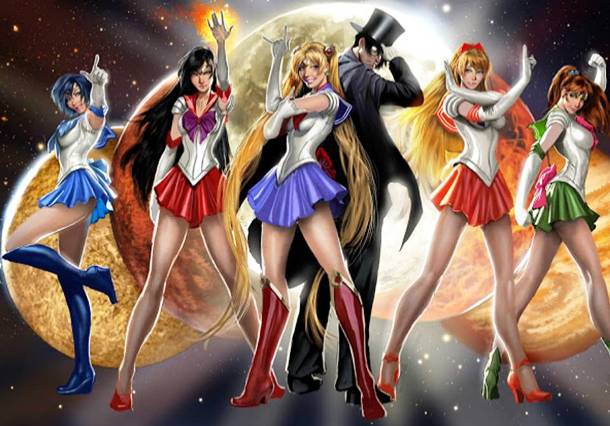 Sailor Soldiers and Tuxedo Mask (Sailor Moon)