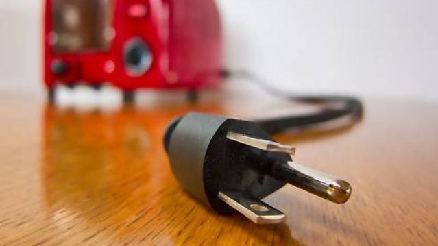Unplug all appliances when they are not in use