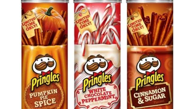 Pringles Sweet Holiday Bread Flavors