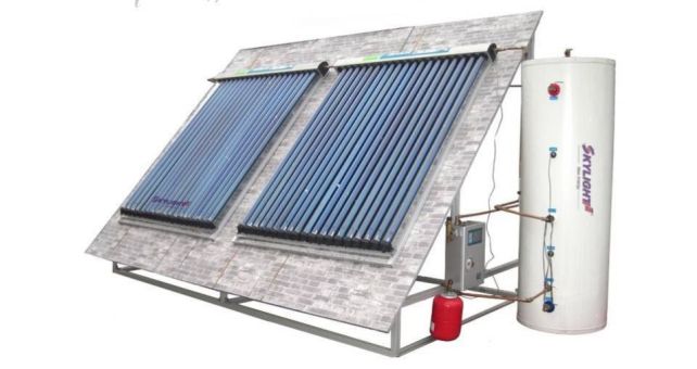 Install a solar hot water system in your shower room